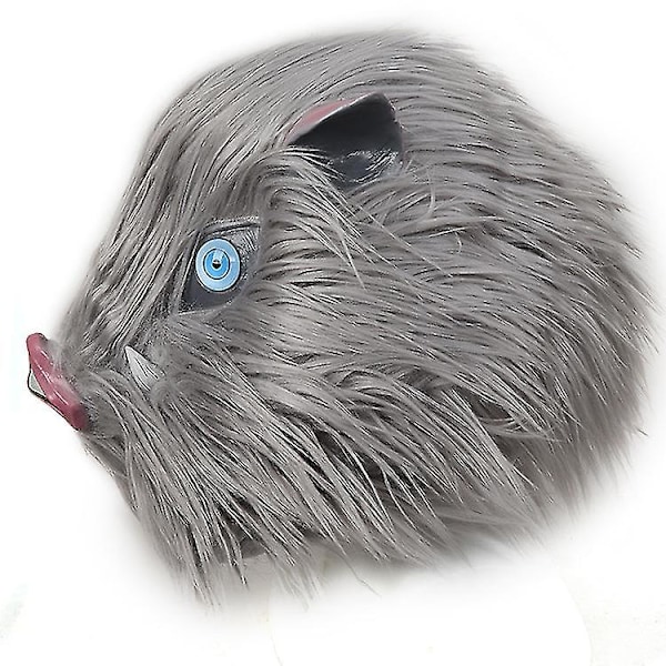 Ghost Killing Blade Mask Halloween Latex Cosplay Riman Mun Flat Yizhisuke Pig Face Headgear