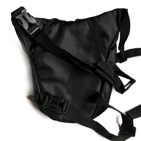 Nylon Midjeväskor Benväska Vattentät Midjeväska Motorcykel Rolig Drop Bälte Fick Fanny Pack Midjeväska