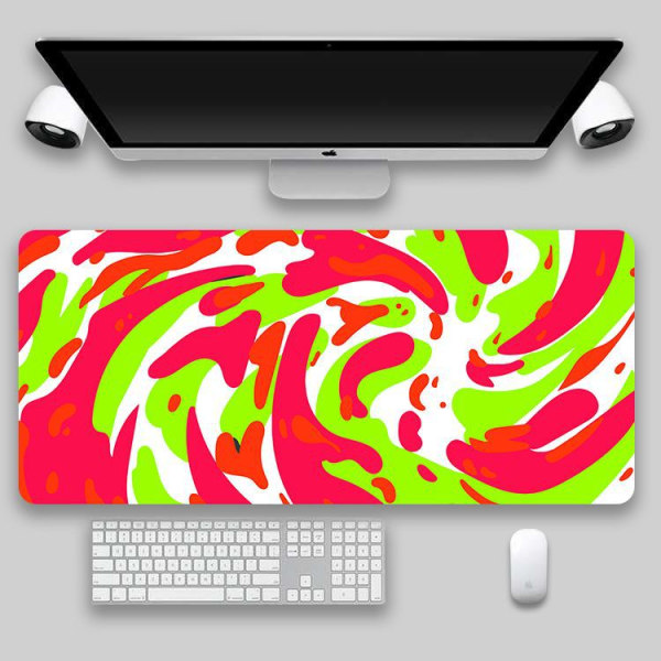 paras hiirimatto paksunnettu liukumaton suuri abstrakti taide matto pelihiirimatto pöytä matto tietokoneelle, väri: 004