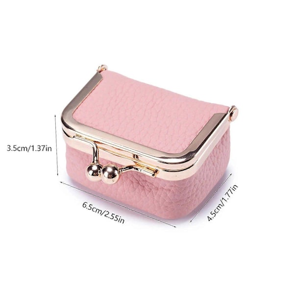 Äkta Läder Mini Smyckeskrin - FÄRG: Rosa