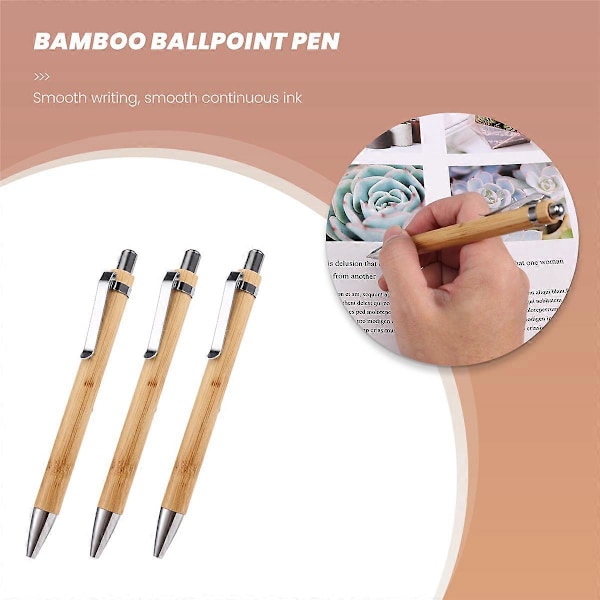 50 kpl/erä Bambu kuulakärkikynä Stylus Kosketuskynä Toimisto- ja koulutarvikkeet Kynät ja kirjoitustarvikkeet G