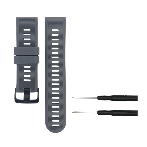 Silikone urrem Forerunner 945/935, Garmin Fenix 5 Sort Garmin Forerunner 945/935, Garmin Fenix 5