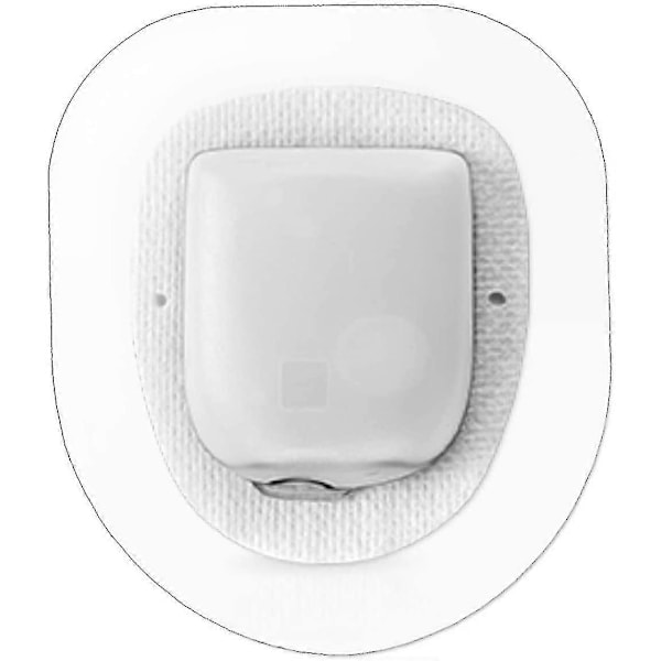 Omnipod vattentäta självhäftande plåster - 50-pack - förskurna för Omnipod hypoallergen CGM-tejp - färg klar