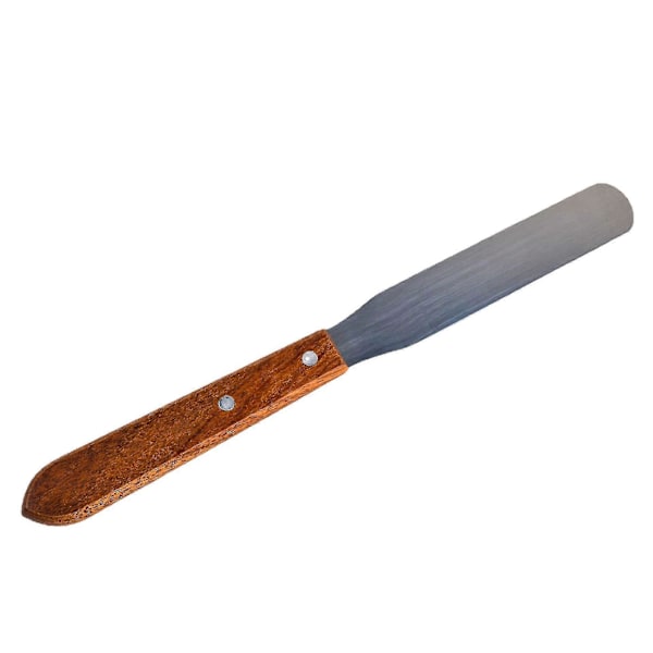 Metall Voks Spatler Non-stick Voks Spatler Pinner Rustfritt Stål Kroppsvoks Pinner For Kroppshår Øyenbryn Hårfjerning Eller Kake Dekorering 2stk brun