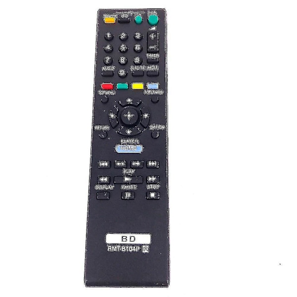 Fjernbetjening egnet til Sony Blu-ray-afspiller Rmt-b104p Bdp-bx57 Bdp-s470 Bdp-s360 S460 S485 S490 Bdp-s185 S300 Ny #yg