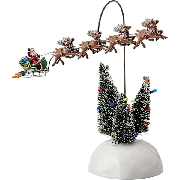 Animerade Julsemesterbyn - Flamboyant Släde Figur