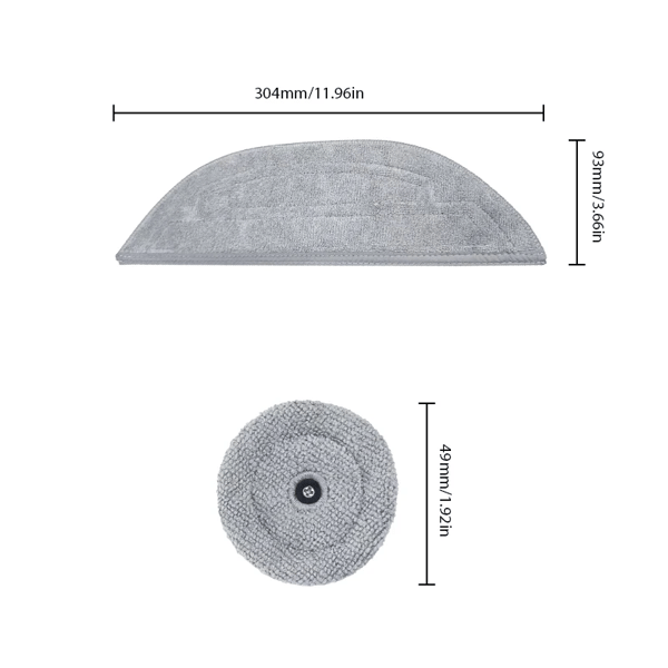 Roborock S8 Max V Ultra G20s moppepuder (8-pak)