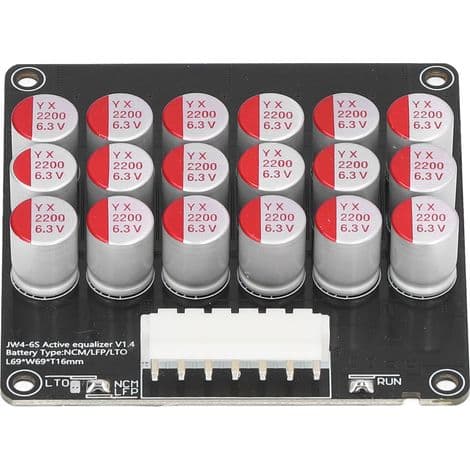 Universal 5A batteriudligningskort, egnet til LTO/LFP/LPO/NCM 4-6S.