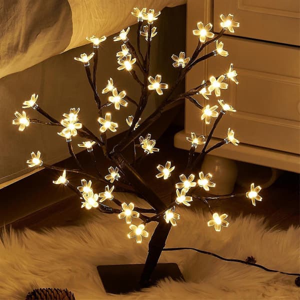 Körsbärs Bom Träd, 48 Led S, metallbas, Varm S, Ideal Som S, Hemidé