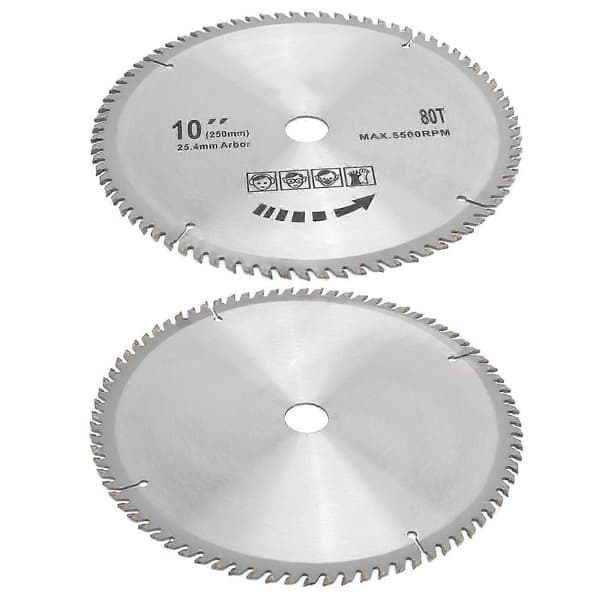 80T 254mm Kovametallipyörösahanterä puuntyöstöön
