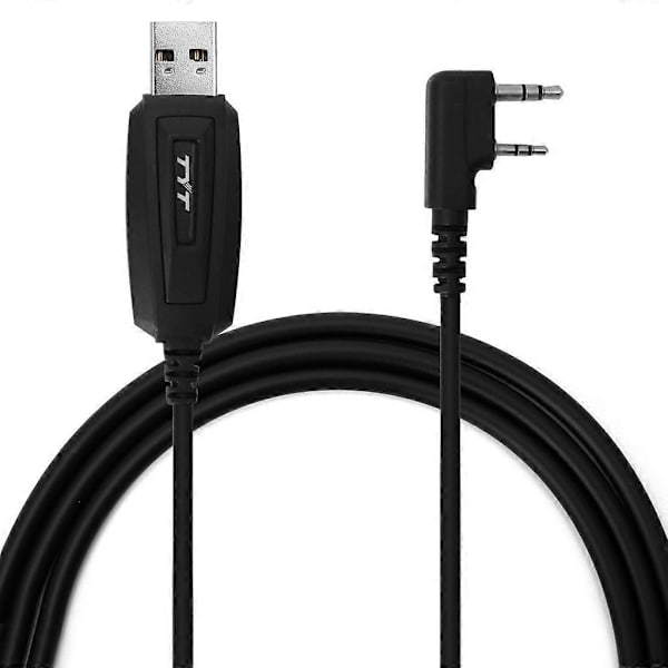 USB-programmeringskabel + programvara CD för TYT MD-380 tvåvägsradio