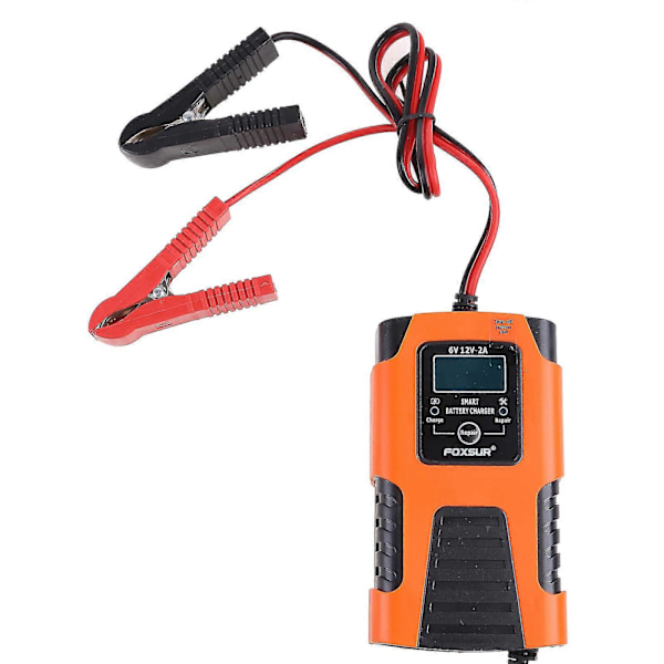12V 6V Bil Motorsykkel Jump Starter Bærbar Vedlikeholder Strømbatterilader Yalo