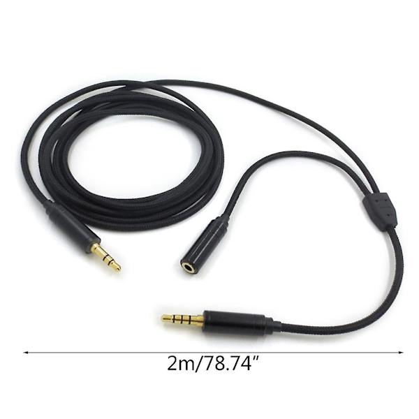 Audiokonverter Line Chat Link Audio Adapter Kabel til Playstation 4 PS4 Xbox One Nintendo Switch til Elgato HD60s