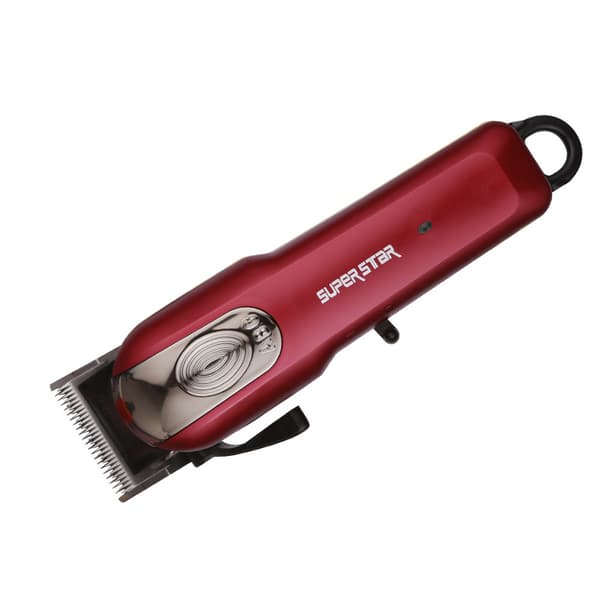 Professional Cordless Hair Clipper - Barber Beard Trimmer Red