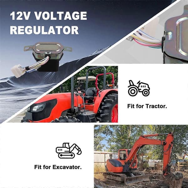 12V Spänningsregulator 026000-2121 70000-65398 för