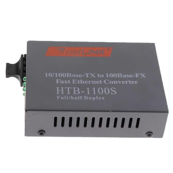 HTB-1100s Fiber Optisk Kabel Konverter SC .5e Duplex Single Mode