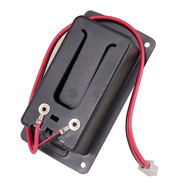 9V Flat Mount Gitar Aktiv Pickup Batteri Deksel Holdboks Batterilageretui for Elektrisk Gitar