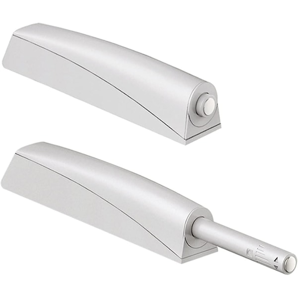 Dww-Tryck för att öppna Dämpande Dörrstopp 2-pack Magnetisk Dörrlås Tryck för att öppna Dörrknapp Skåp Magnetisk Stängning för Skåp Push to Open System