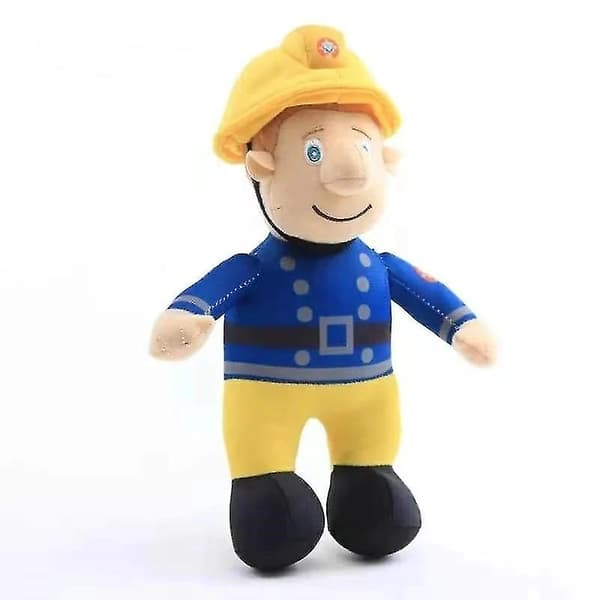 Brannmann Sam Plussj-leketøy Brannmann Myk Stoffdyrdukke 25cm Figur Barn Julegave
