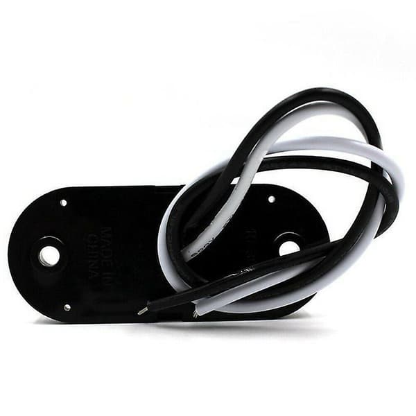 10 stk. 2 LED Lys Oval Bil Clearance Trailer Lastbil Side Marker Baglygte Biltilbehør