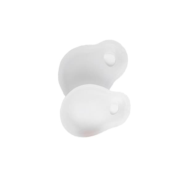 Toe Spreader for Hallux Valgus, Soft SEBS Splint for Overlapping Toes, Hammer Toe White