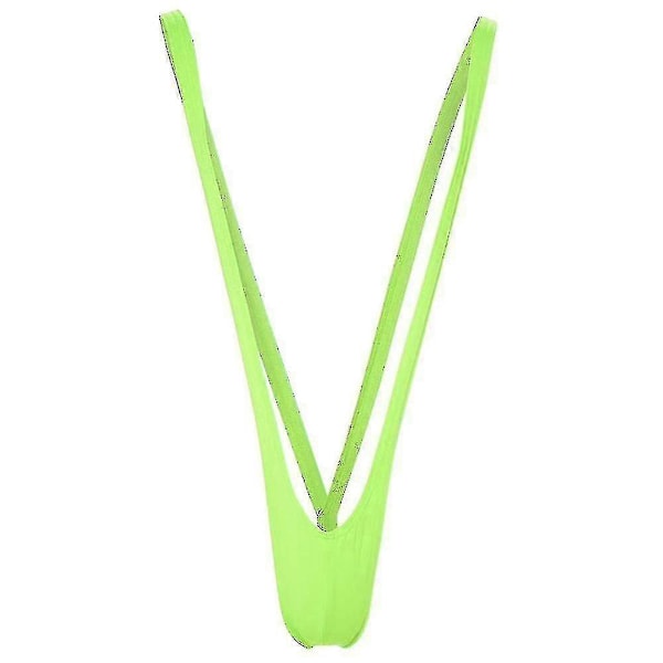 Borat, Mankini - Neon Grøn Voksen Unisex -dd