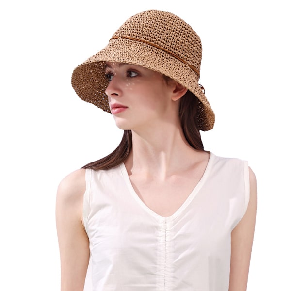 Bredbremmet hul stråhatt