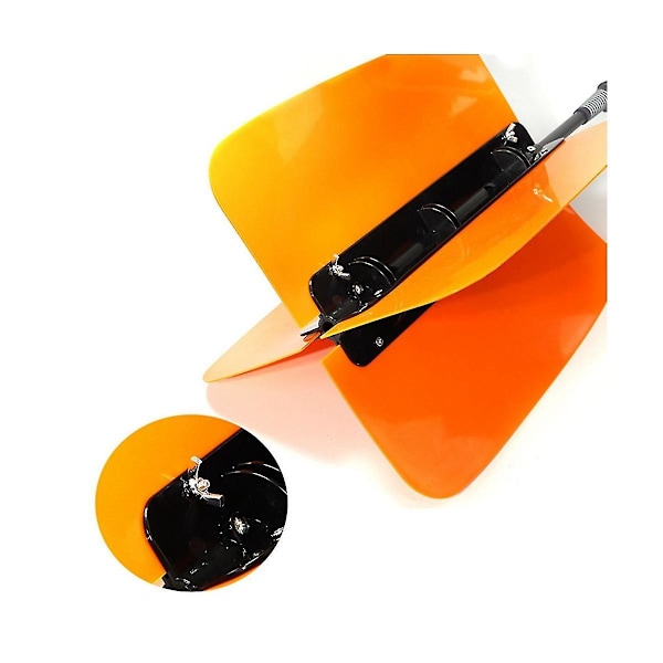 Golfkølle Swing Trainer Øvelse Hastighet Styrke Booster Golf Håndleddstrener Undervisningsmateriell Oransje