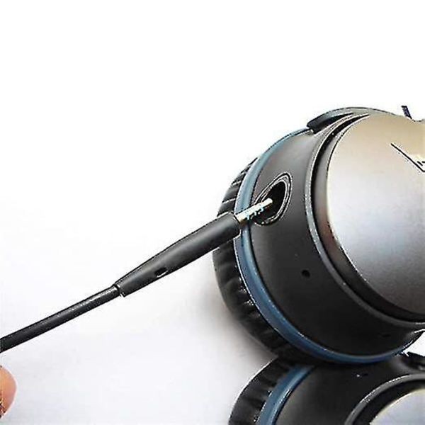 Udskiftningslydkabelledning til Bose Quietcomfort Qc25 Qc35 Hovedtelefoner med Inline Mic Volumenkontrol