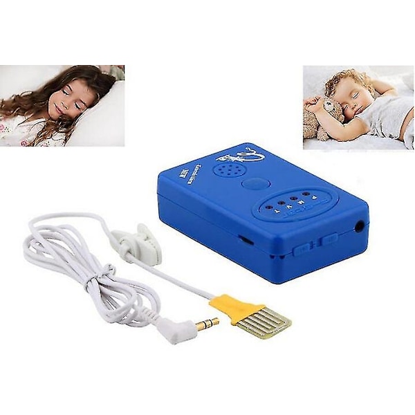 Helt ny 3-i-1 sengvåt alarm med sensor kabel, egnet for nattlig enuresis