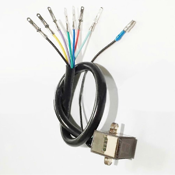Gear Sensor UV Display Universal Motorcykel Gearindikator Speedometer Digital