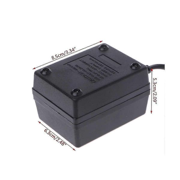 200w AC 220v til 110v Reduser Transformator Konverter Reise Strøm Eu Plugg Adapter