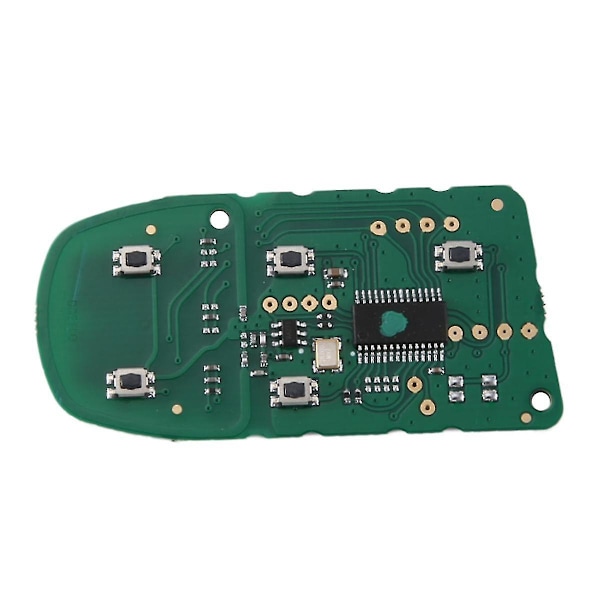 2/3/4/5 Knappar Smart Fjärrkontrollnyckel 433mhz 4a Chip Nyckellös Sip22 Blad För Compass M3n-40821302