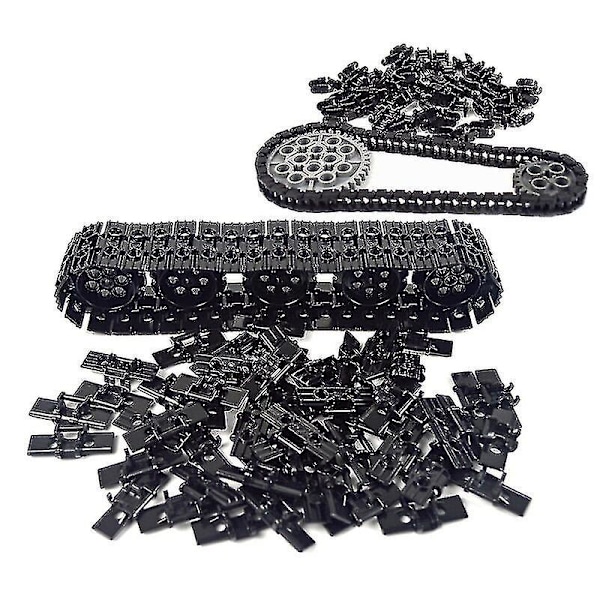 88323 Kæde Mursten Link Bånd Gear Hjul Tekniske Dele Lastbil Tank Spor Løbebånd Teknologi Tilbehør Model 3711 Byggeklodser