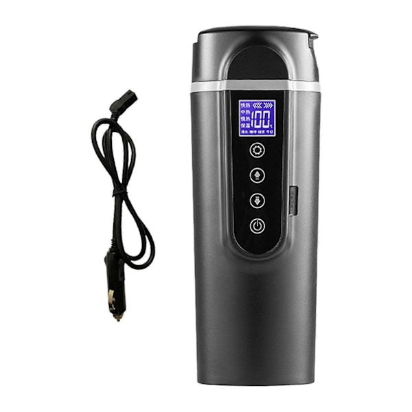 12V 24V Auton vedenkeitin Lämmitetty vedenkeitin maidon lämmitykseen ja retkeilyyn