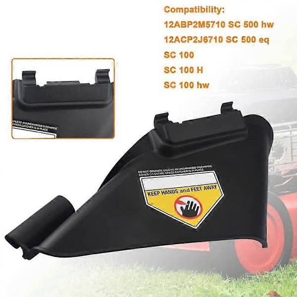 731-7131 731-07131 Sideudkast til plæneklipper til MTD, Cub Cad, Craftsman til Troy Bilt plæneklipper TB110, TB130