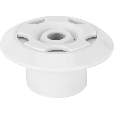 2-tommer 360° roterende hvid rund pool massage dyse Pool Spa tilbehør returdyse