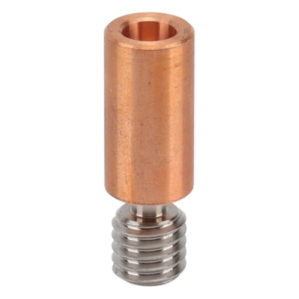 2 stk. Bimetal Varmebarriere Stærk Termisk Barriere Høj Hårdhed Titanium Legering Kobber All Metal Varmebarriere til 3D Printer