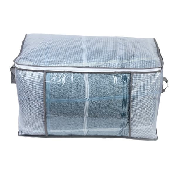 PVC Mesh Storage Bag - Large Capacity for Clothes and Blankets