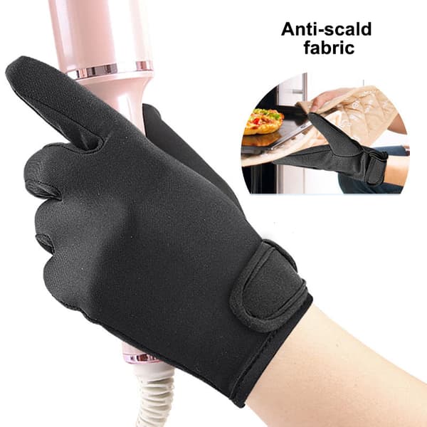 Heat Resistant Glove for Hair Styling Left Hand