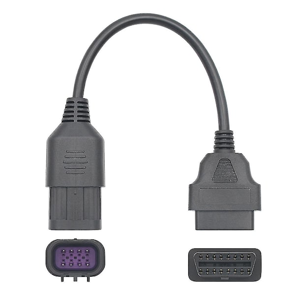 8-pin till 16-pin OBD2-kabeladapter för Rzr / / General / Sportsman / / Diagnostisk adapter
