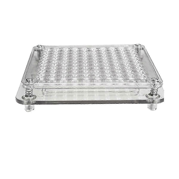 Akryl Transparent Kapsel Fylling Skuff 0 100 Hull Kapsel Fyller Kapsel Fylling Maskin Manuell C