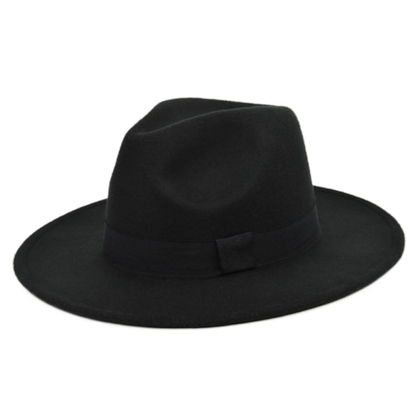 Retro Rancher -hattu leveällä reunalla, vintage-tyyli, miesten huopahattu, lomavaruste - VÄRI: Keltainen