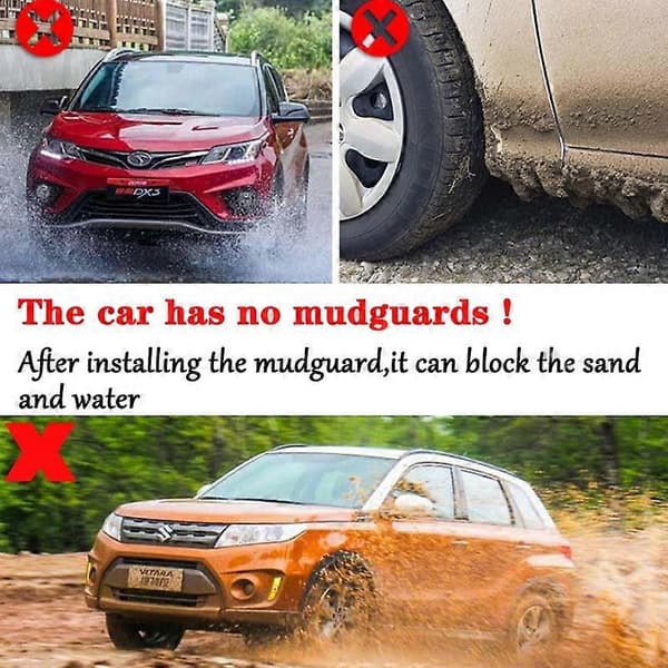 Fremragende stænklapper til Mitsubishi ASX, mudguards, stænkskærm, biltilbehør, autostyling, 4 stk. 2011-2018