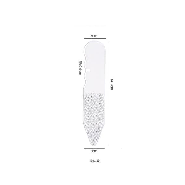 Nano Glas Fodfil - Spids Top til Bløde Fødder