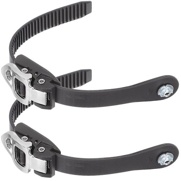 2 stk Skitilbehør Snowboard Binding Strap Skøytesko Spenne Strap Isskøyter Stropper Inline Roller Strap Skrue Banmo