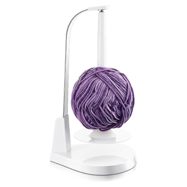 Magnetisk Pendel Garn Holder Sæt Garn Feeder Holder til Strikning og Hækling Wool Genie String Holder Dispenser