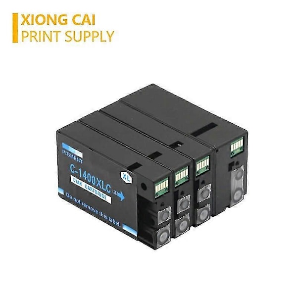 Korkealaatuiset 2 kpl Mustat Yhteensopivat Mustepatruunat Canon Pgi 1400 Maxify Mb2040 Mb2340 Mb2140 Mb2740 Tulostimelle Pgi-1400 Pgi1400 Xl