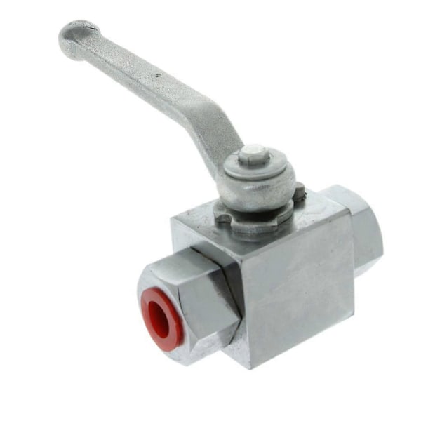 BSP 2-vejs Højtryks Hydraulisk Kuglehane Lavet af Flydende Stål, Socket DN10
