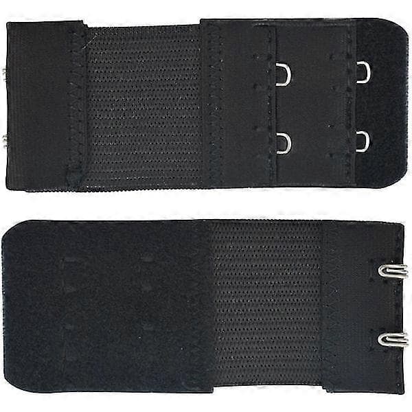 BH-förlängare Dubbla hyskor Vit/Svart/Beige 3-pack